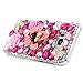 Galaxy S8 Case,Samsung Galaxy S8 Case 3D Handmade Bling Colorful Diamonds Champagne Flower Butterfly Shiny Sparkle Rhinestone Gems Crystal Clear Full Body Protection Hard PC Cover by Mavis's Diary