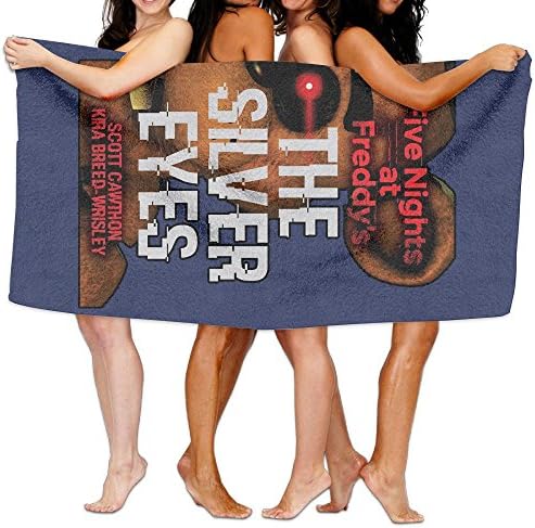 Uolongqul Five Nights At Freddy's The Silver Eyes Bath Towel Beach/Bath/Pool Towel 51.2" X 31.5"