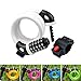GoFriend Bike Lock High Security 5 Digit Resettable Combination Coiling Cable Lock Best for Bicycle Outdoors, 1.2mx12mm (White)