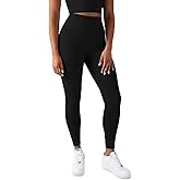 YITTY Active UltraLuxe High Waisted Leggings for Women, No Front Seam Tummy Control, Buttery Soft, Womens Yoga Pilates Gym, Iconic Black, XXL/1X, Short | 25" Inseam