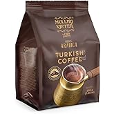 Mulliri Vjeter Turkish Coffee,Dark Roast Finely Ground Coffee,100% Arabica, (7.5oz/200g)