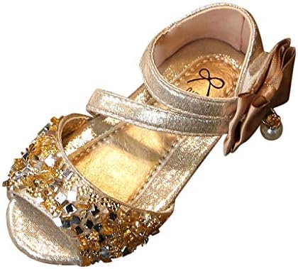 baby girl gold sandals