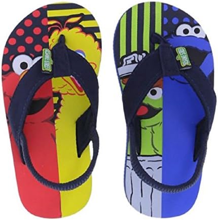 Sesame Street Boy Sandal Toddler Elmo Flip Flop Beach Sandal (5)