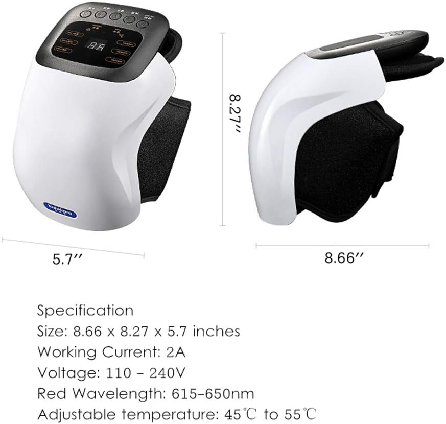 Knee Massager, YOUHEKANG Electric Knee Massage Machine with Infrared