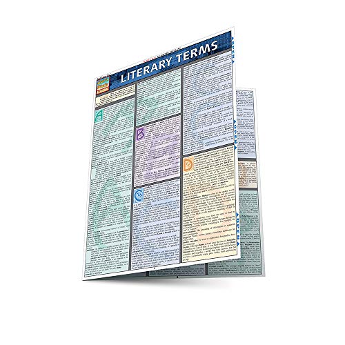 Literary Terms (Quickstudy Reference Guides - Academic) by Inc. BarCharts