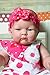 Girl vinyl anatomically correct with detailed baby wrinkles real cute girl doll Washable Berenguer Realistic 18