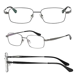 Agstum Titanium Full Rim Durable Glasses Frame