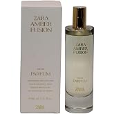 Zara Amber Fusion Perfume for Women EDP Eau De Parfum 80 ML (2.71 FL OZ) Dazzling Citrus Marine and Floral Symphony with Rich Amber Warmth