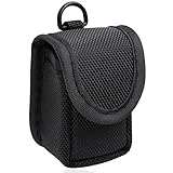 MIBEST Black Pulse Oximeter Case - Nylon O2 Saturation Monitor Case - SPO2 Pulse Oximeter Carry Case - Portable Oxygen Sensor Carry Pouch - Fingertip Oximeter Case