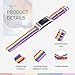 Bandmax Compatible Fitbit Charge 2 Bands Rainbow LGBT, Nylon Fitbit 2 Watch Bands Comfortable Sport Straps Accessories Mix Adjustable Metal Clasp Compatible Fitbit Charge 2(Large Size)