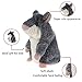 Wua Cute Mimicry Pet Talking Hamster Repeats What You Say Plush Animal Toy Electronic Hamster Mouse for Kids Birthday Christmas Gift