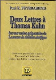 Deux lettres à Thomas Kuhn