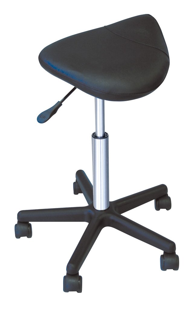 Comair Fury 3070078 Saddle Roller Stool Black