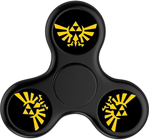The Legend of Zelda Logo Fidget Spinner Triangle Single Finger Decompression Gyro