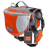 Lifeunion Saddle Bag Backpack for Dog, Tripper Hound Bag Travel Hiking Camping