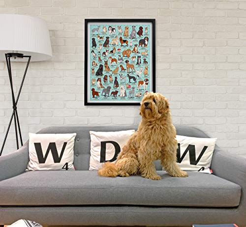 Ridley's Dog Canine Lovers 1000 Piece Activity Jigsaw Puzzle, 27.5" x 21.6", Multi-Colored, Multicolor - Thumbnail 5