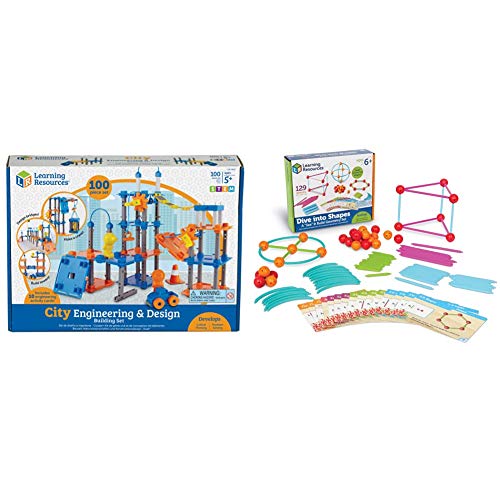 Learning Resources City Engineering and Design Building Set, Engineer