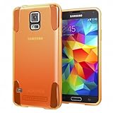 Hyperion Oracle TPU Protective Case for Samsung Galaxy S5 / SV Cell Phone (Fits Standard Size Battery for all US and International Models) - ORANGE