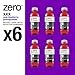vitaminwater zero xxx, electrolyte enhanced water w/ vitamins, açai-blueberry-pomegranate drinks, 16.9 fl oz, 6 Pack
