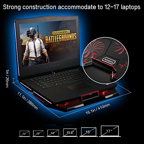 5 Laptop+Cooling+Nobebird+Cooler+Adjustable
