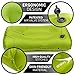 Araloo - Airplane Footrest Hammock and Inflatable Lumbar Pillow - Airplane Comfort - Travel Foot Rest - Prevents Leg Swelling and Soreness - Provides Lower Back Support, Relaxation and Comfort