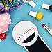 Portable Selfie Ring Light Rechargeable Clip on Selfie Fill Light with 36 LED for iPhone Samsung Android Smartphone iPad Tablet Laptop Photography Camera Video Girl Makeup, 4 Brightness Levels