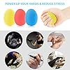 Newlemo-Antistressbaelle-handtrainer-3-Anti-Stress-baelle-und-3-fingertrainer-fuer-Erwachsene-und-Kinder-Stressabbau-Kraft-steigern-Geschicklichkeit-verbessern