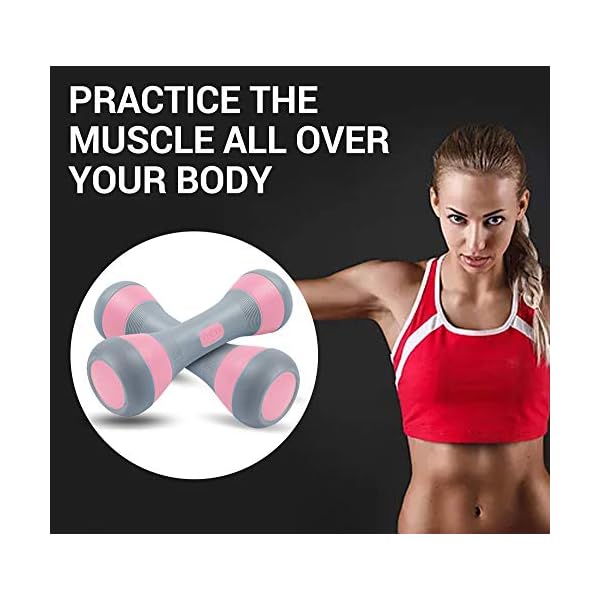 Nice C Adjustable Dumbbells Weights, Neoprene All-in-1 Options, Non-Slip, All-Purpose, Home, Gym, Office - Image 6