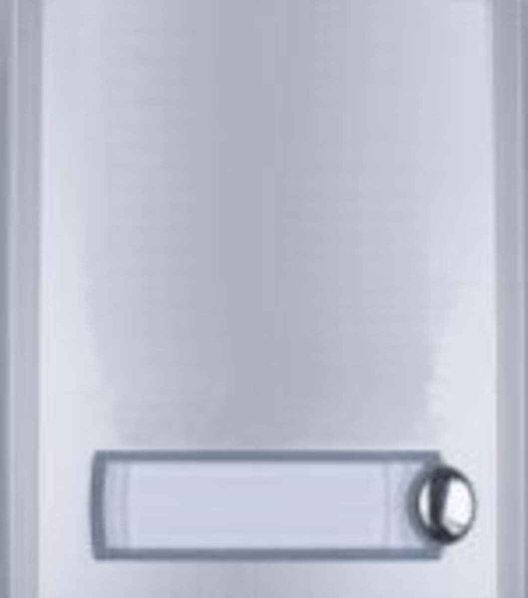 Farfisa PL21 Profilo Doorbell Module 1 Bell Button Grey