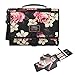 Srotek Portable Baby Changing Pad Lightweight Floral Diaper Clutch with Strap for Mom,Peony