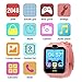 aolee Kids Phone Smart Watch Games Watch for 4-15 Years Old Children Digital Watch Touch Screen Camera Anti-Lost Pedometer Clock etc (Pink)