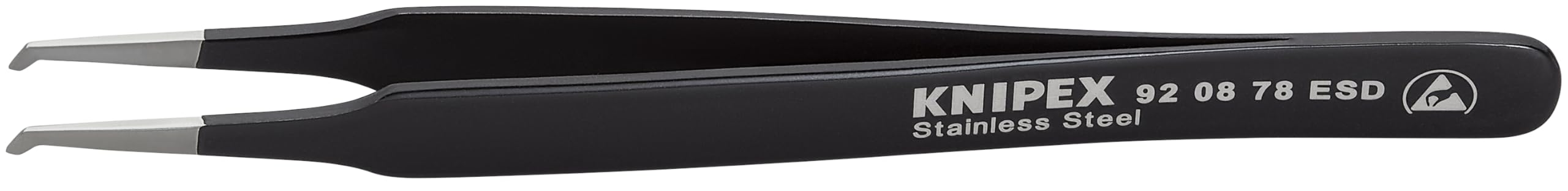 KNIPEX Stainless Steel Positioning Tweezers-ESD-SMD