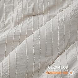 Bedsure Boho Comforter Set Queen - Tufted Bedding