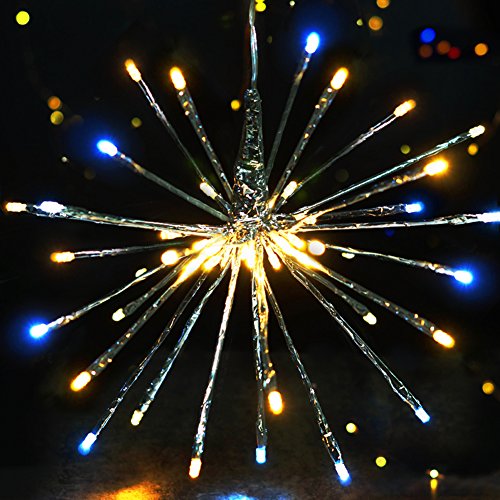 Buy BRIGHT ZEAL Starburst Christmas Tree Topper (6" Long Twigs, 40 LED
