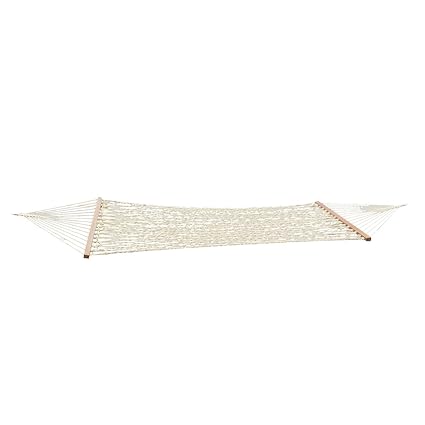 Slack Jack Polyrope Fabric Hammock (White)