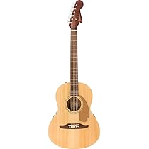 Amazon.com: Fender Sonoran Mini Acoustic Guitar, with 2-Year 