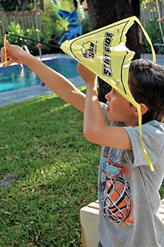 2GoodShop Slingshot Hang Glider Set (12 Pack Assorted Colors) Aerobatic Flying Toy for Kids | Item #5806-12