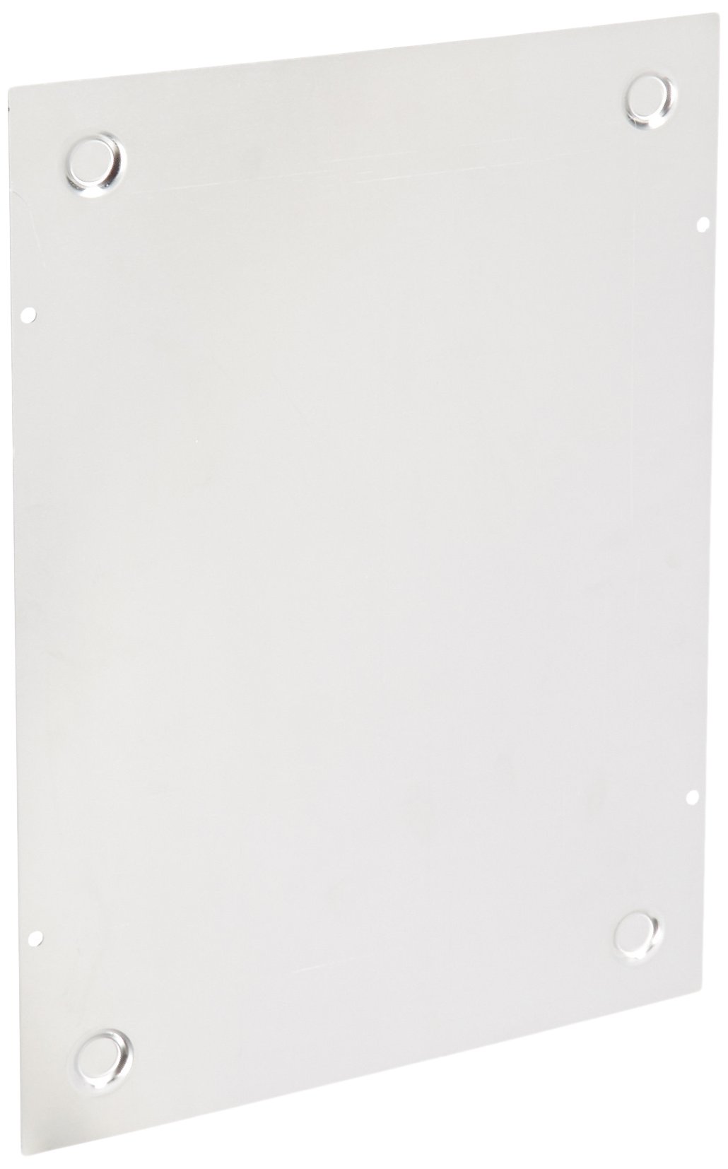 BUD Industries BPA-1524 Aluminum Chassis Bottom Plate 13.81" L x 9.81" W x 0.16" H, Natural