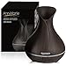 400ml Aromatherapy Essential Oil Diffuser -Wood Grain Ultrasonic Aroma Essential Oil Cool Mist Humidifier with Adjustable Mist Mode for Bedrooms, Office, Yoga Studios, Spa, Gyms