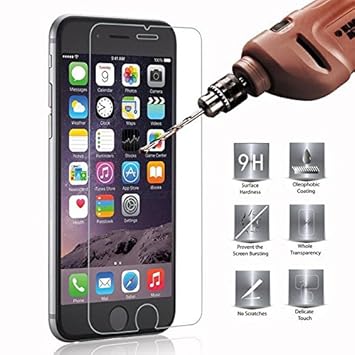 Panzerglas Schutzfolie Film,2.5D 9H Tempered Glass for iPhone X 8 7 6S 6 Plus 5 5S 4S SE 7 8 XS XR Max Screen Protector Tough