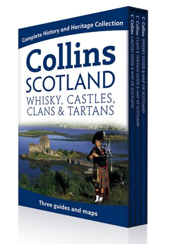 Collins Scotland: Maps & Guides of Whisky, Castles, Clans & Tartans (Collins Scotland Box Set) (Collins Pictorial Maps)