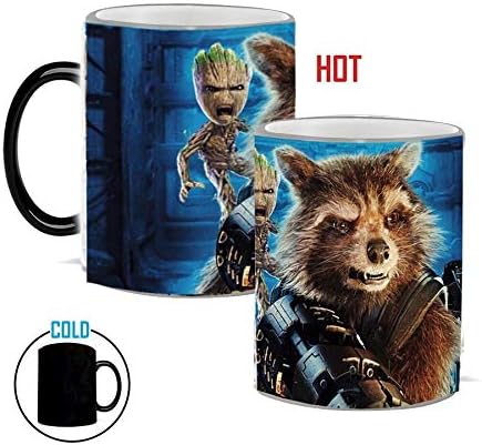 Galaxy Mug Coffee Mugs Magic color changing Mug Heat Sensitive Tea Cups Ceramic Cup Gift