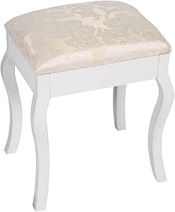 Jago - SMHK01 - Taburete para tocador - Decoración Hecha a Mano: Amazon