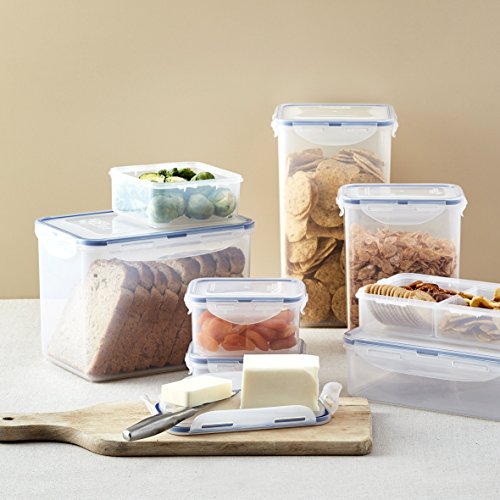 LOCK & LOCK Airtight Square Tall Food Storage Container 135.25-oz / 16.91-cup