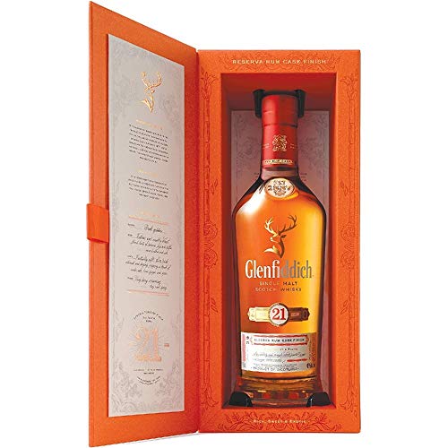 GLENFIDDICH 21jahre Reserva Rum Cask Finish Whisky - 0,7L - DE – Bild 3