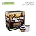 Laughing Man Hugh's Blend, Single-Serve Keurig K-Cup Pods, Medium Roast Coffee, 16 Count