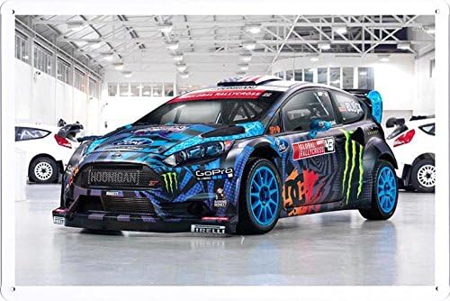Automobile Car Vehicle Metal Poster Plate Tin Sign by Jake Box (8"x12" inches) A-CAR02848