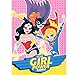 (8) JUSTICE LEAGUE GIRLS INVITES & THANK YOUS Wonder Woman Super Girl Bat Party