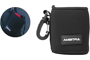 AMBITFUL Lensball Bag, Lens Case Lens Pouch Bag, with Thick Protective Neoprene for DSLR Camera Lens for Nikon, Sigma, Pentax, Sony, Fuji, Panasonic 7artisans ect Lens (3.93x2.92in LP-10)
