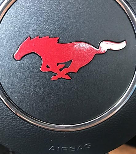 2015+ Wheel Decal GT/V6/Ecoboost (Gloss Red metallic)